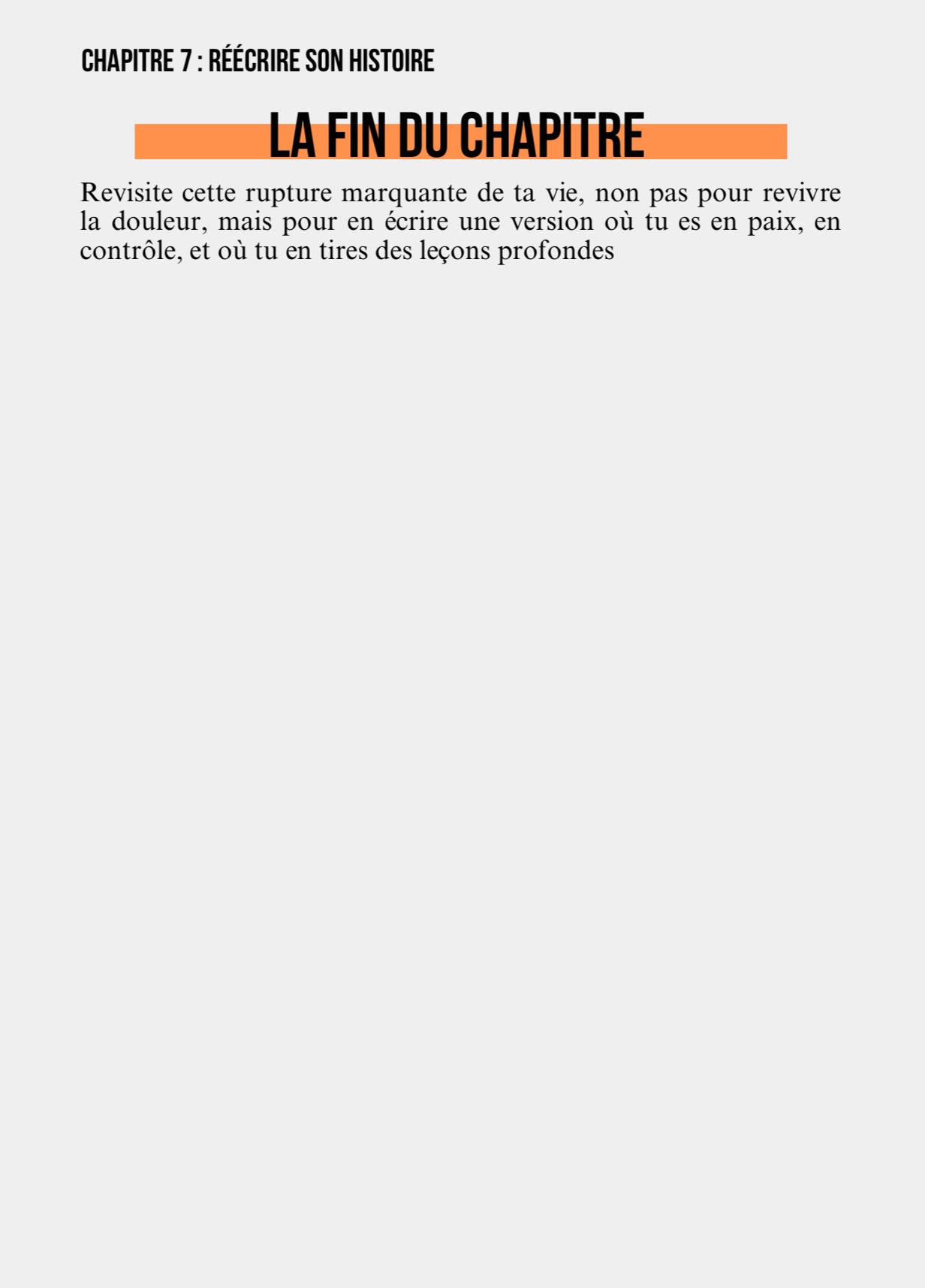 Un guide pour écrire, ressentir, guérir... un cœur brisé